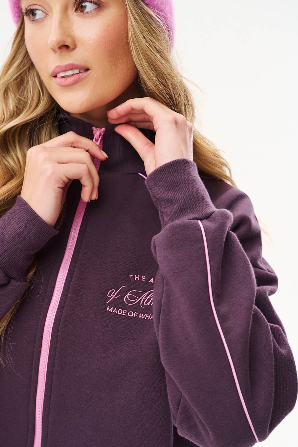 Art of Almost Zip-Up Sweatshirt