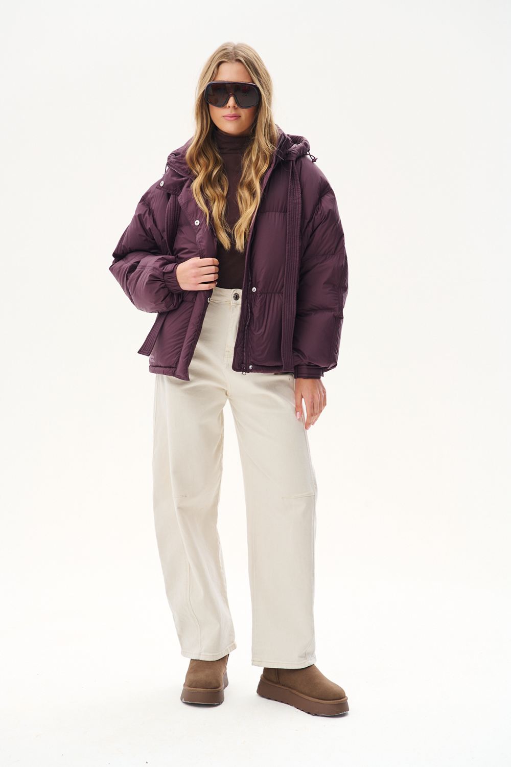 Umbria Deeply Violet Down Jacket