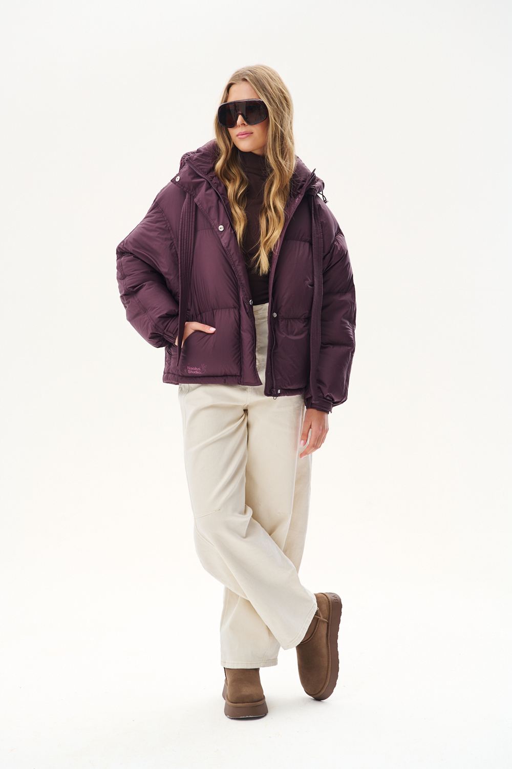 Umbria Deeply Violet Down Jacket