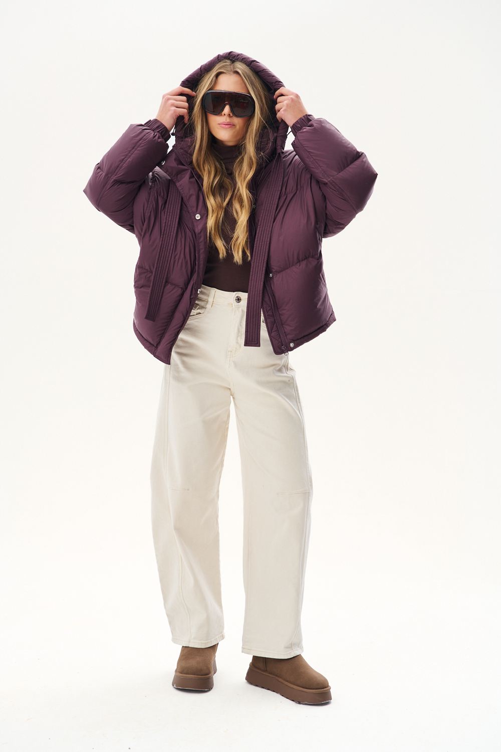 Umbria Deeply Violet Down Jacket