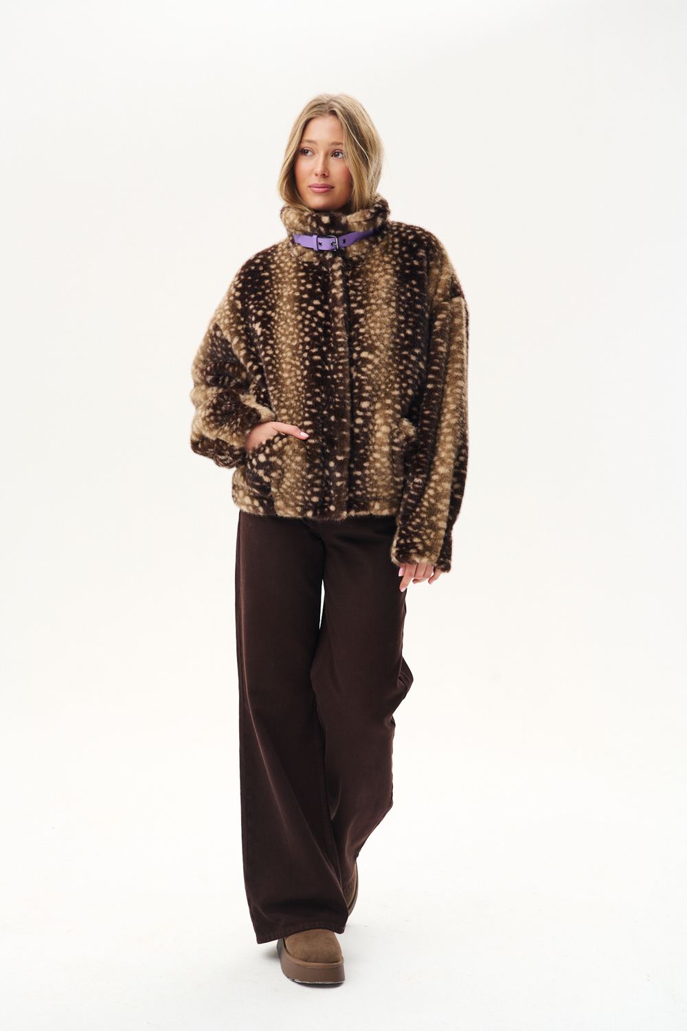 Deer Season Faux Fur Jacket