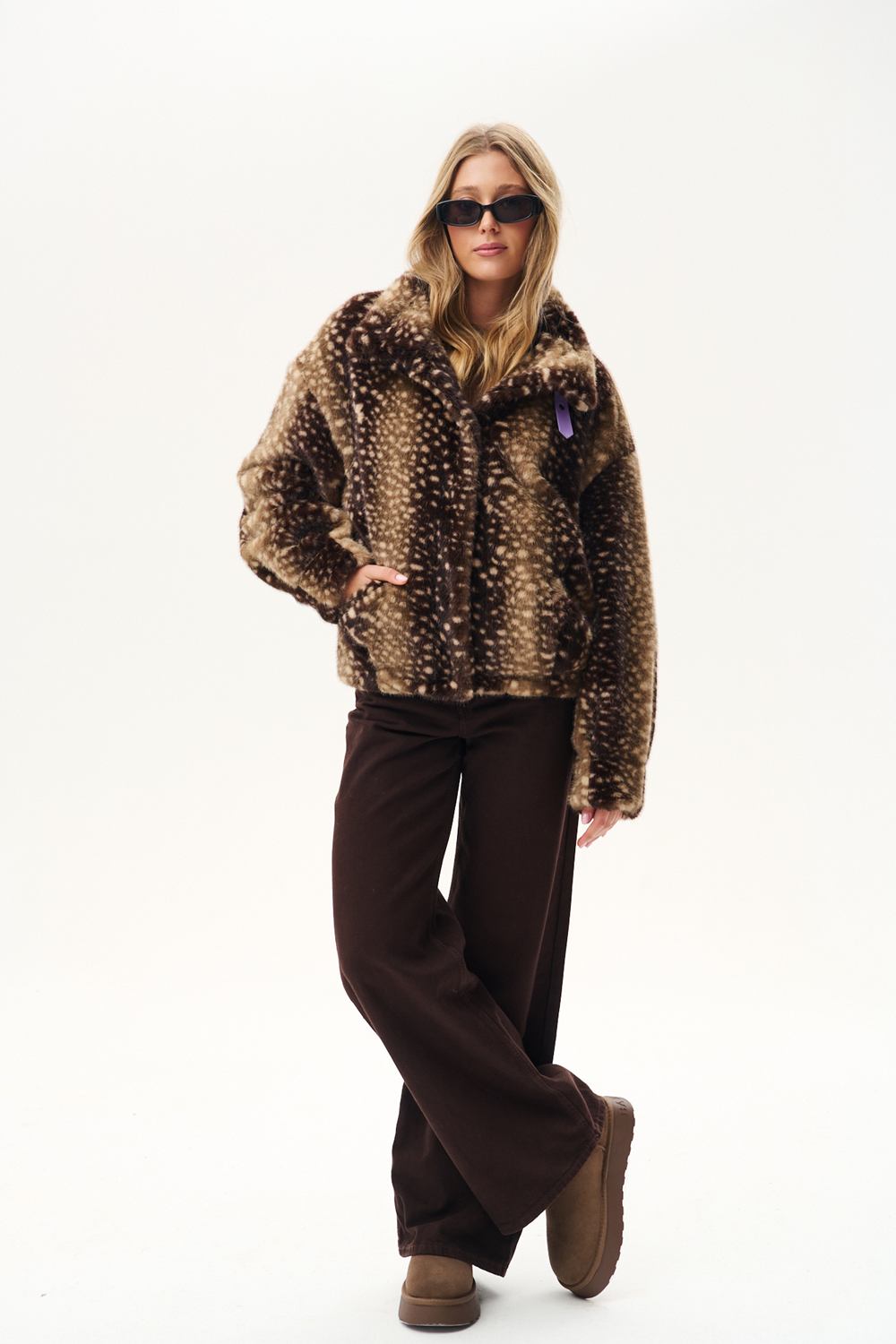 Deer Season Faux Fur Jacket