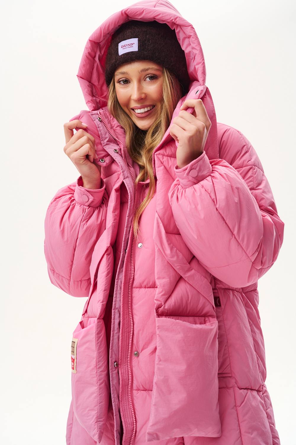 Stormy Cotton Candy Winter Jacket