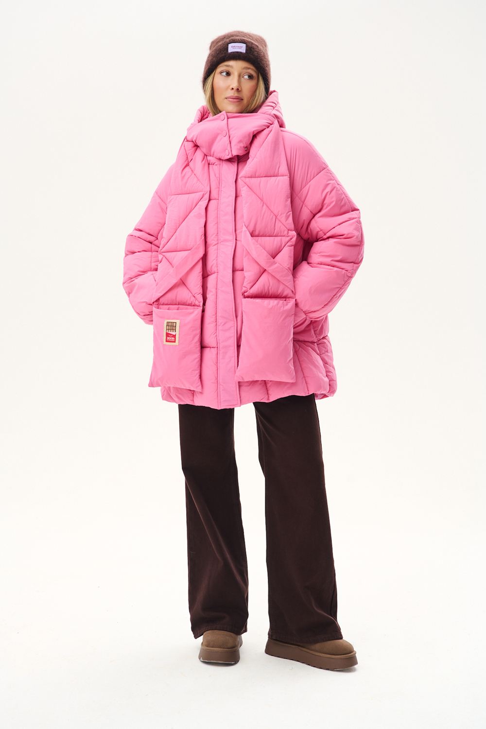 Stormy Cotton Candy Winter Jacket