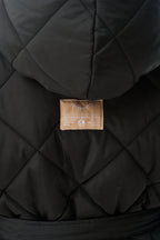 Anabelle Noir quilted coat