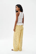 Sunspot Days openwork trousers