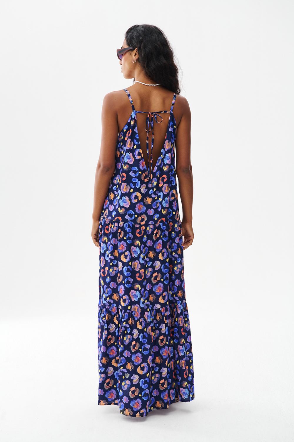 Sprinkle Season Maxi Dress with Straps