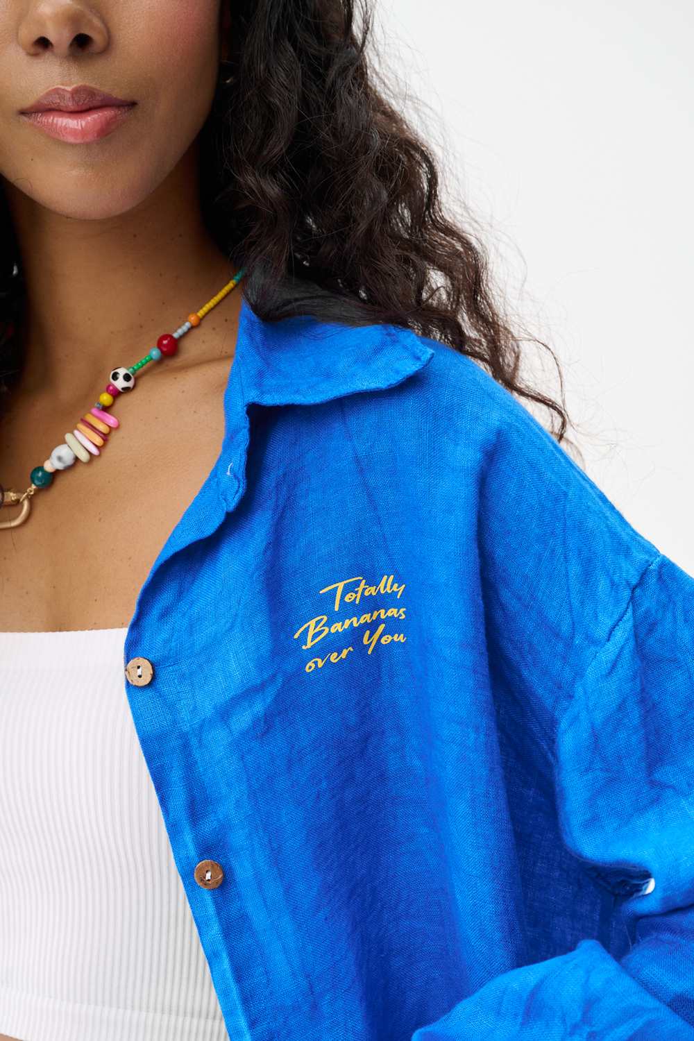 The Totally Bananas linen shirt