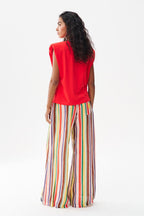 Copacabana Wide-Leg Linen Pants