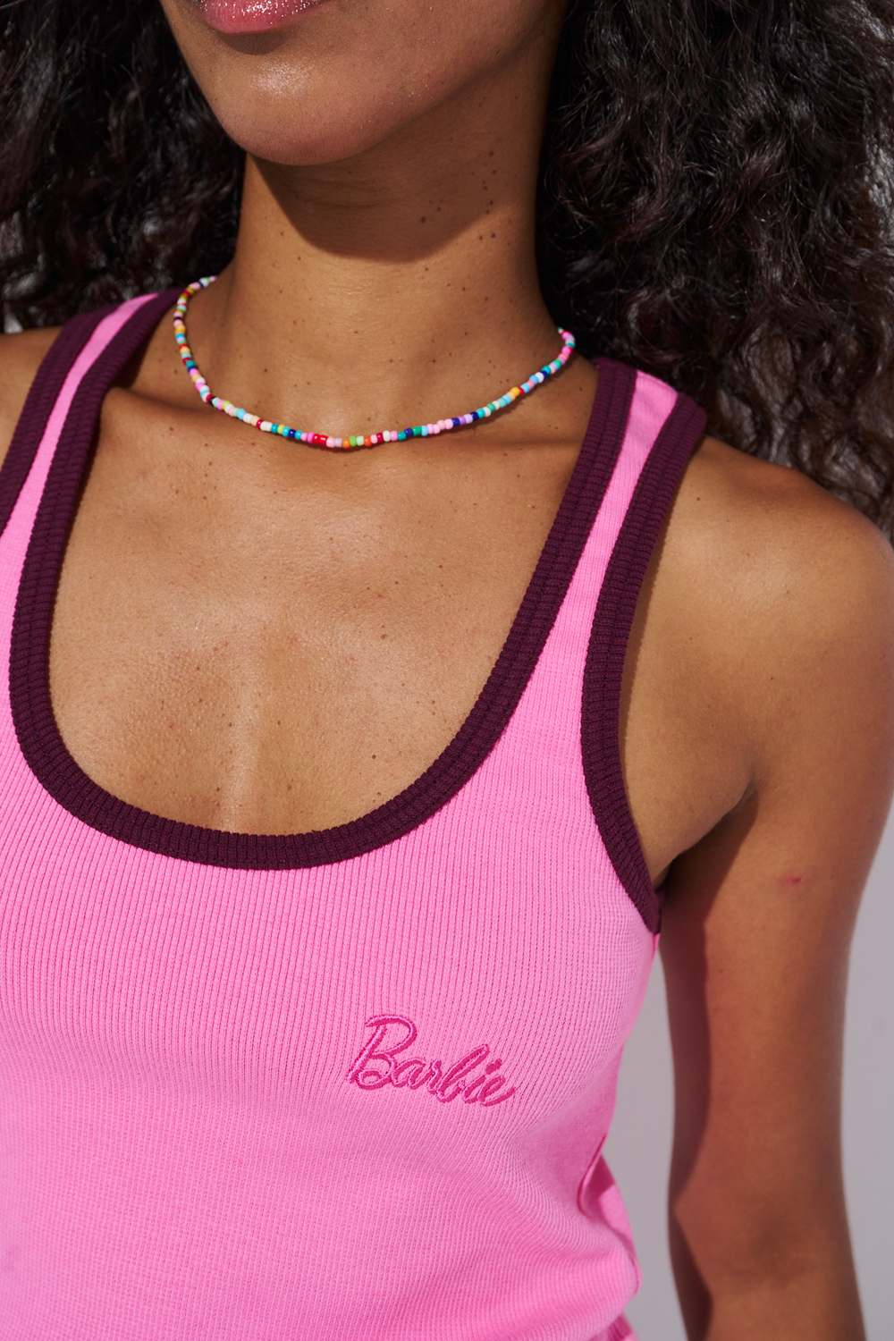 Barbie Still Pink Boxer Top