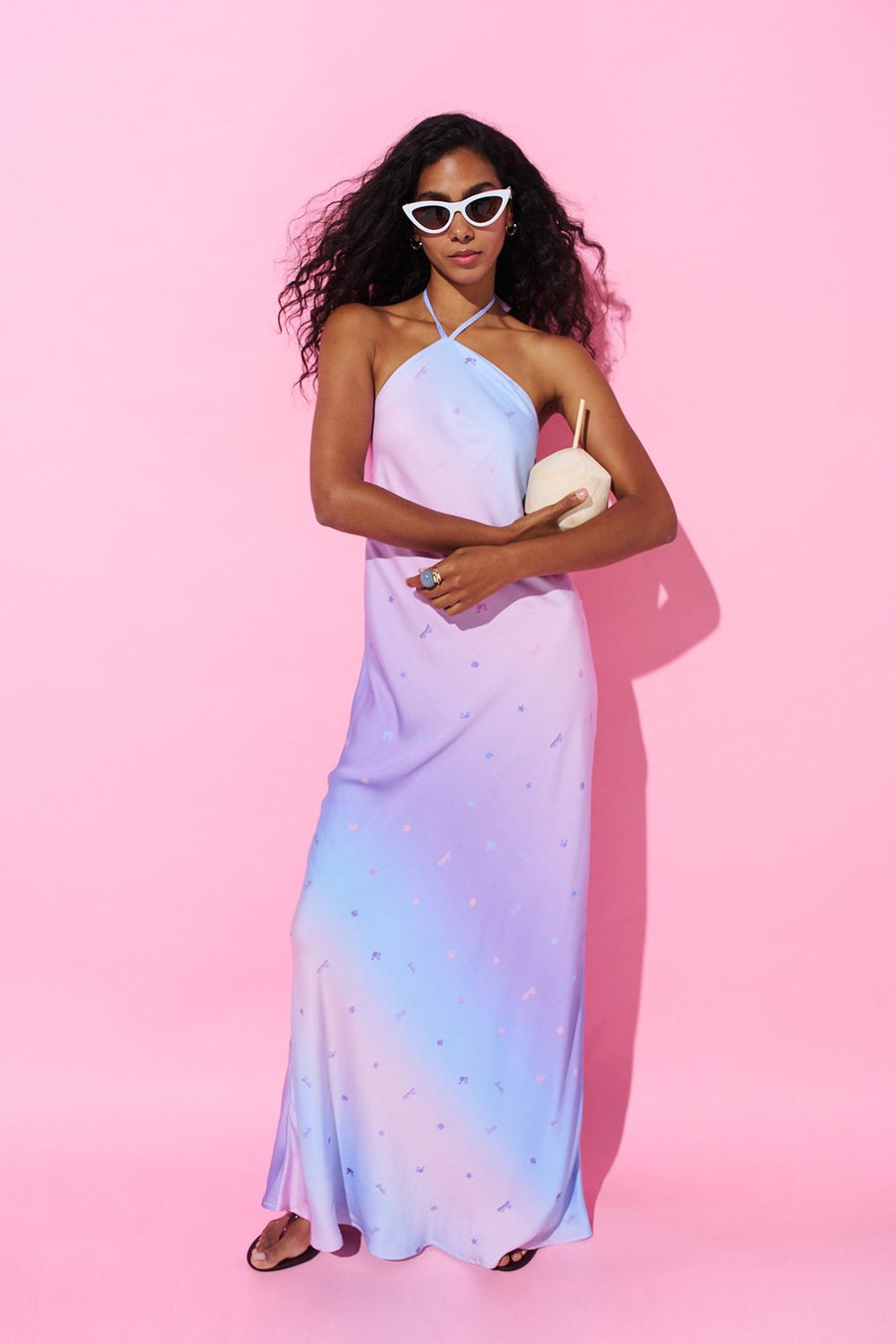 Barbie Nebula Maxi Dress