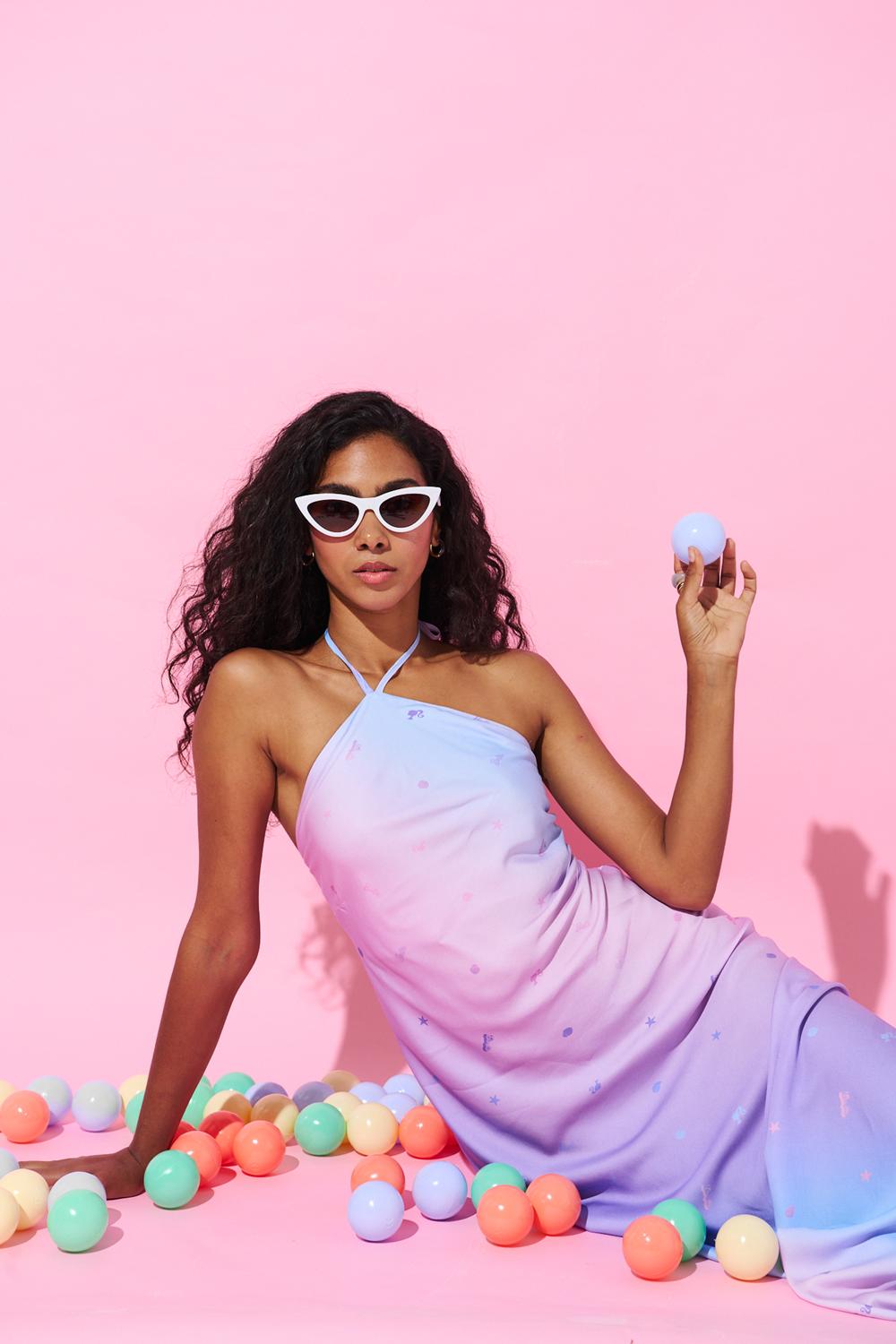 Barbie Nebula Maxi Dress
