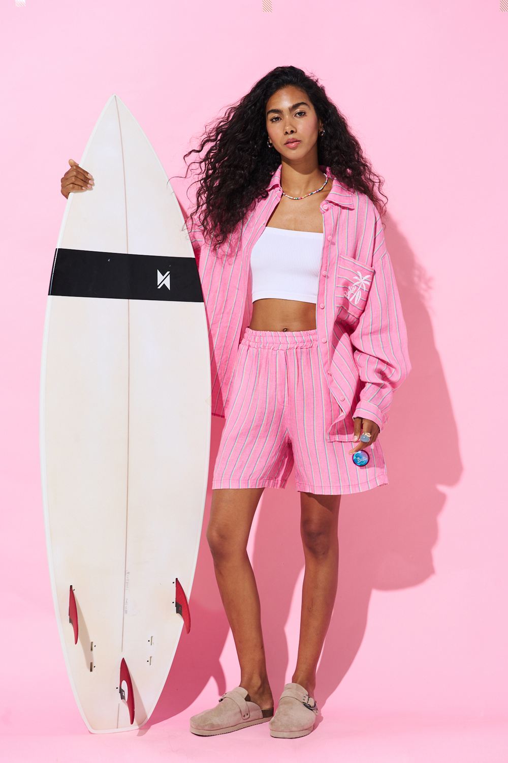Barbie Club Linen Shirt