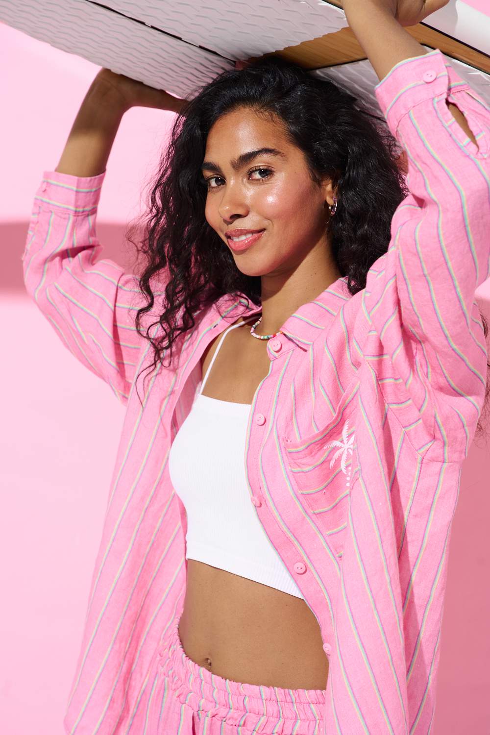 Barbie Club Linen Shirt