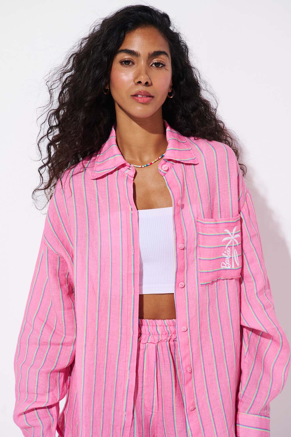Barbie Club Linen Shirt