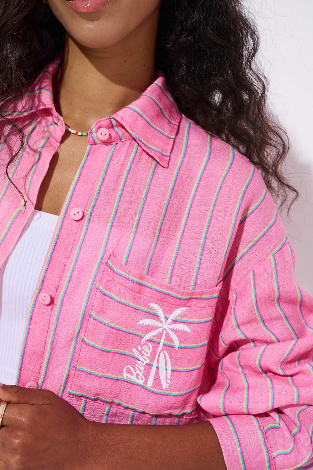 Barbie Club Linen Shirt