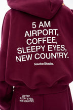 Boarding Soon Zip-Up Sweatshirt