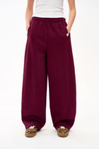 Boarding Soon Wide-Leg Sweatpants
