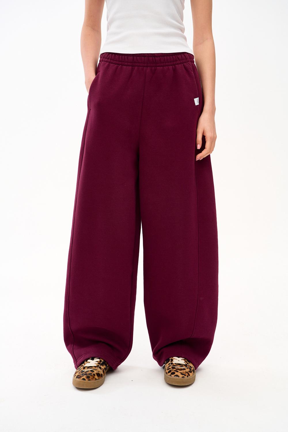 Boarding Soon Wide-Leg Sweatpants