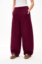 Boarding Soon Wide-Leg Sweatpants