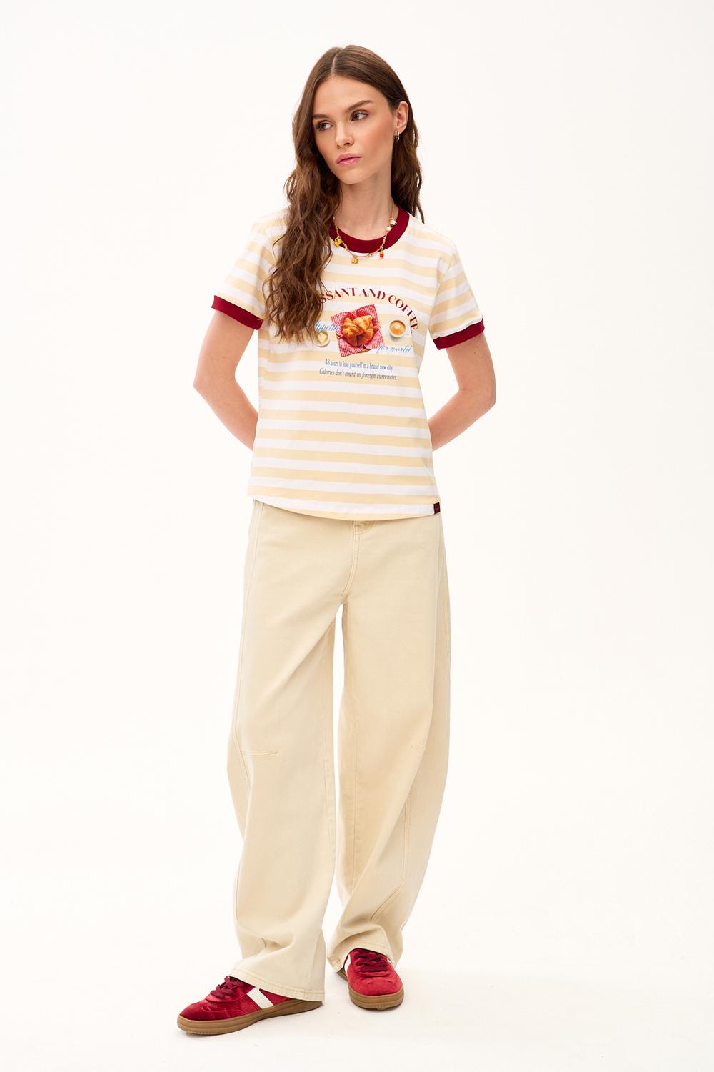 Croissant Society T-shirt