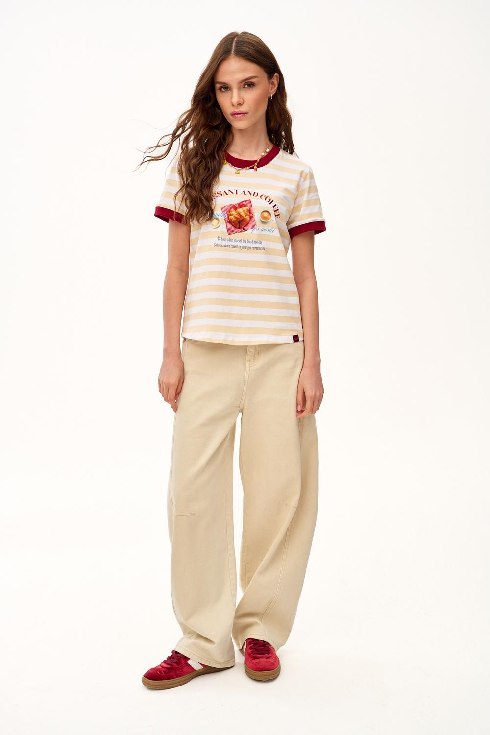 Croissant Society T-shirt