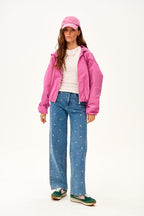 Parka corta con capucha Dahlia Crush