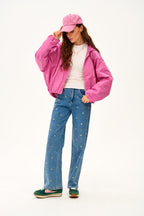 Parka corta con capucha Dahlia Crush