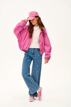 Parka corta con capucha Dahlia Crush