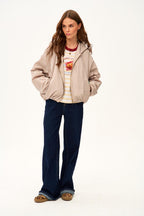 Parka corta con capucha Desert Flower