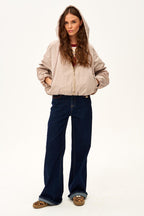 Parka corta con capucha Desert Flower