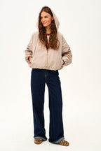 Parka corta con capucha Desert Flower
