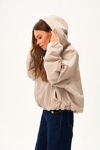 Parka corta con capucha Desert Flower