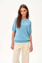 Maglione a maniche corte Aquarelle
