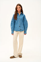 Sunrise Somewhere Denim Shirt