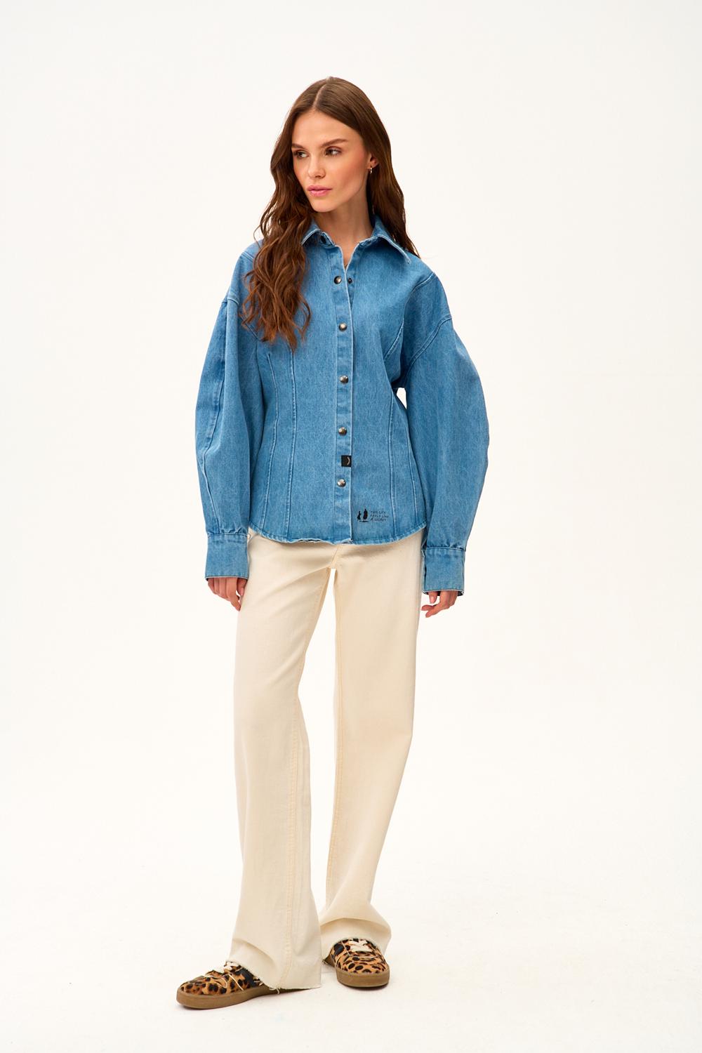 Sunrise Somewhere Denim Shirt