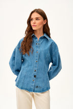 Sunrise Somewhere Denim Shirt
