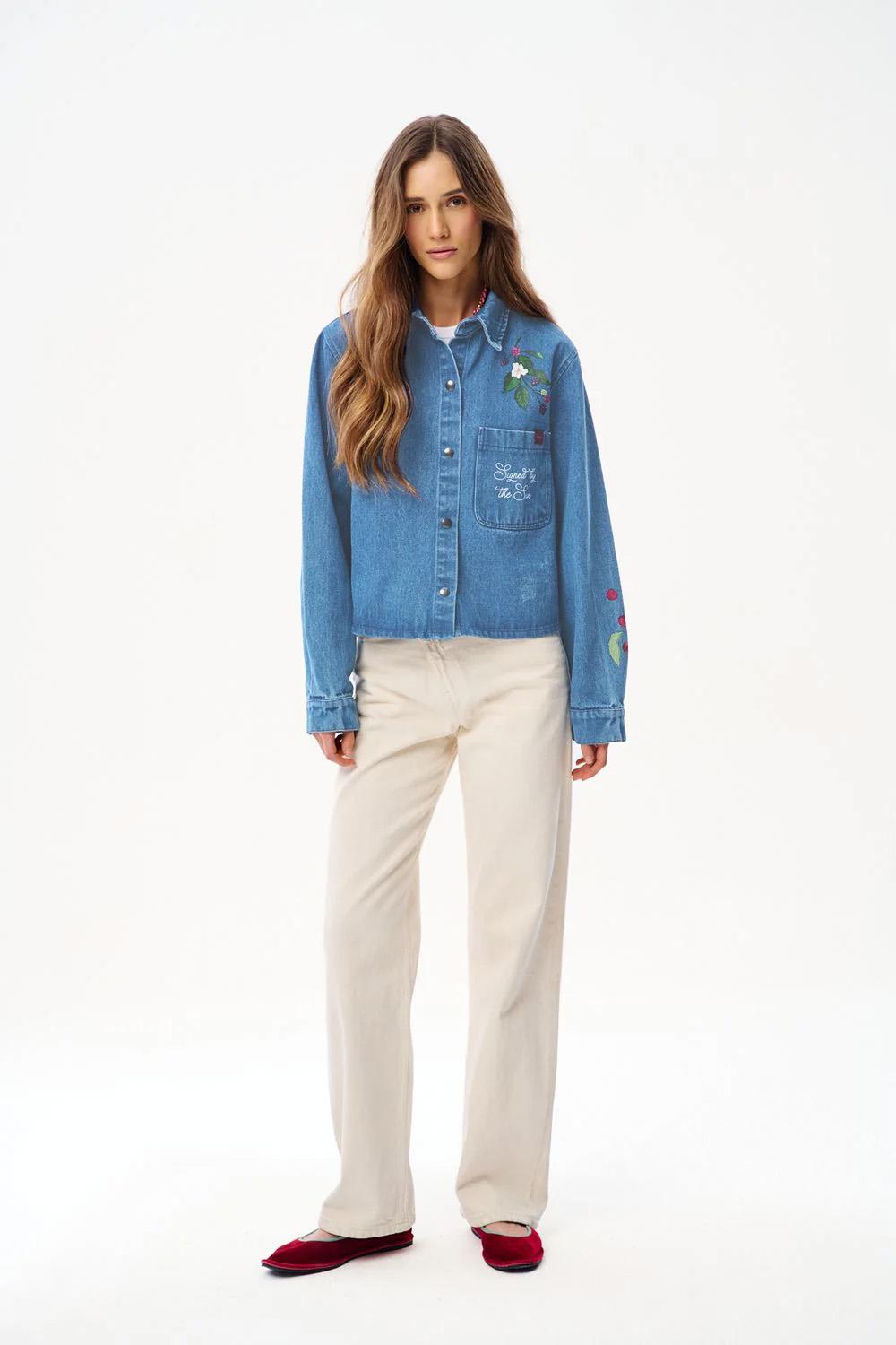 Cămașă din denim Spring Treasures