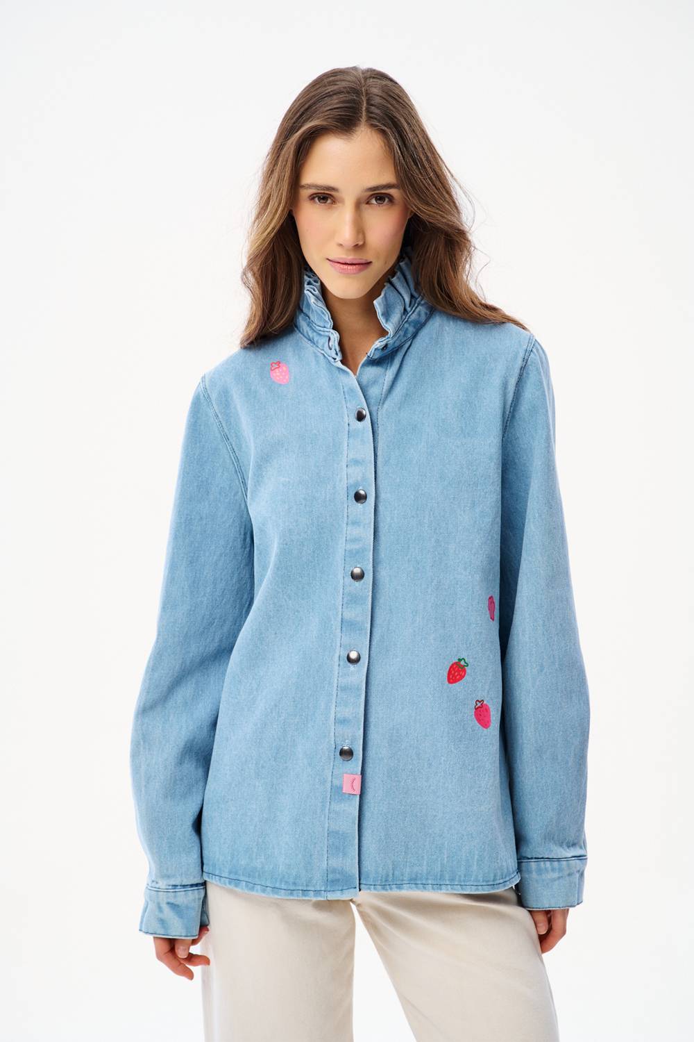 Cămașă din denim Berry Club