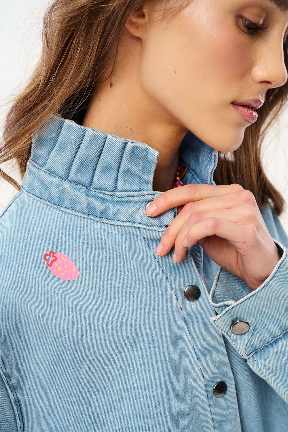 Cămașă din denim Berry Club