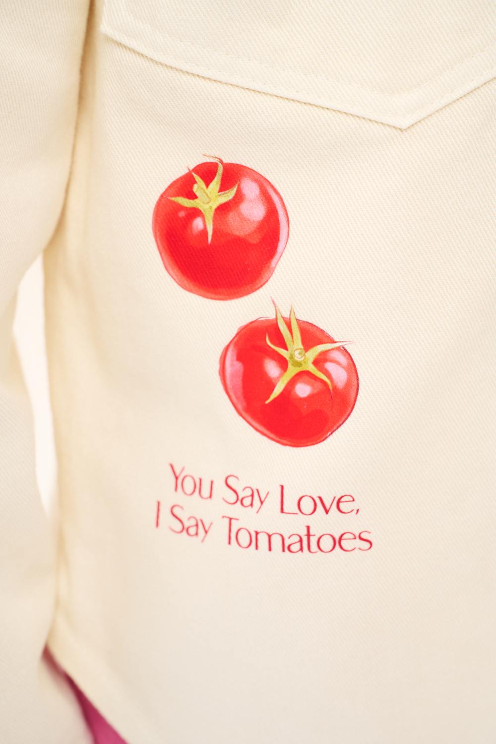 Geacă din denim Veggie Society