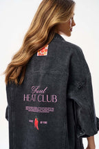 Geacă din denim Heat Club
