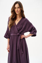 Rochie lungă musulmană Dark Dahlia