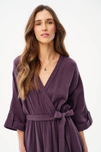 Rochie lungă musulmană Dark Dahlia