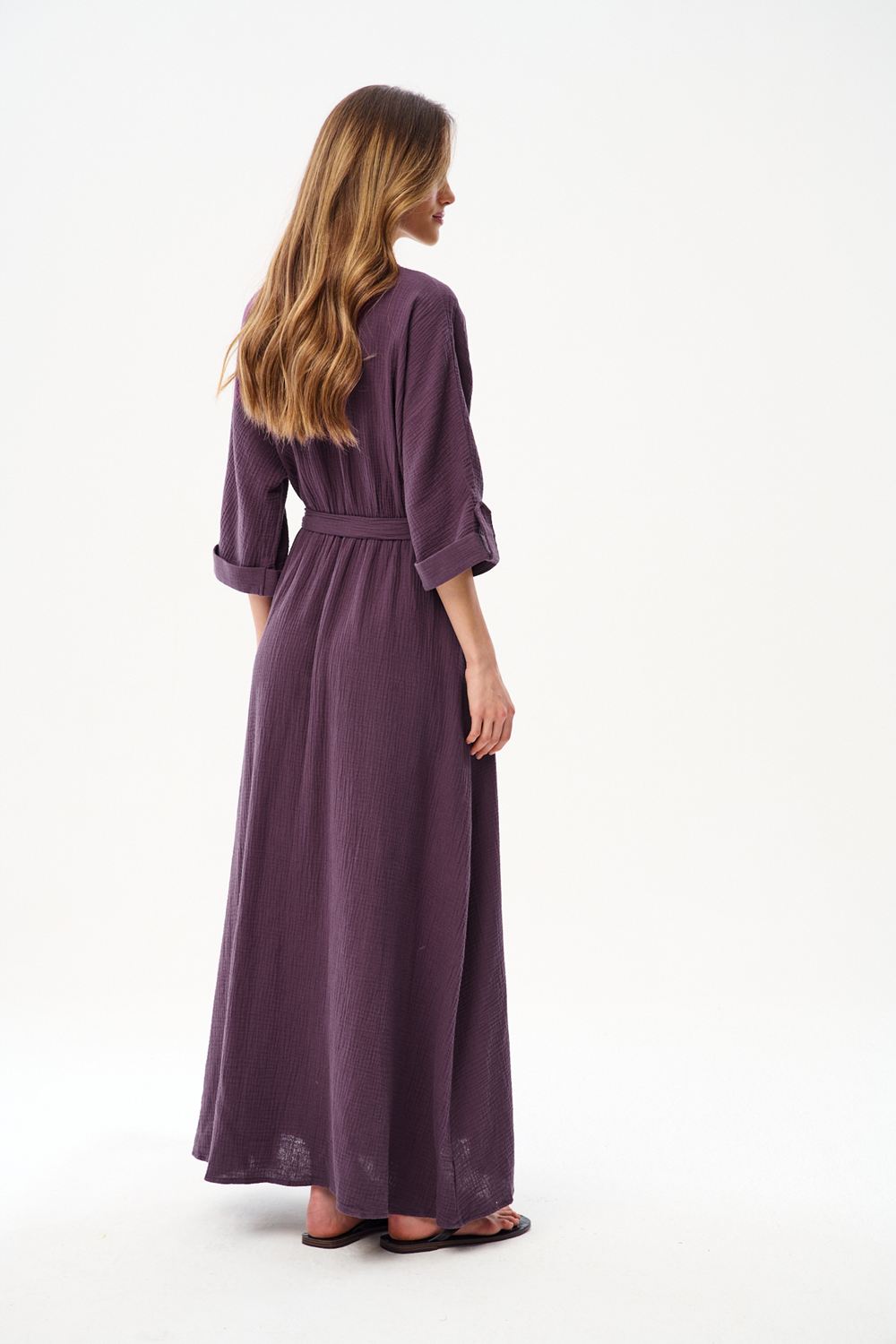 Rochie lungă musulmană Dark Dahlia