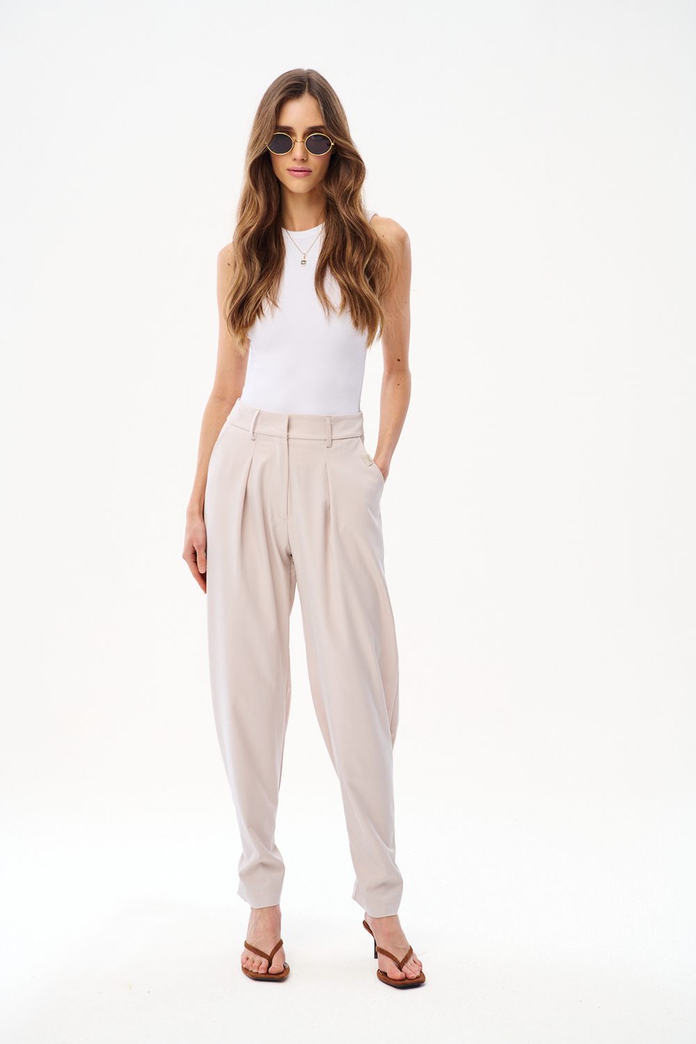 Pantaloni City Sand