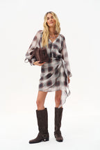 The Cinnamon Mornings mini dress