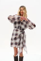 The Cinnamon Mornings mini dress
