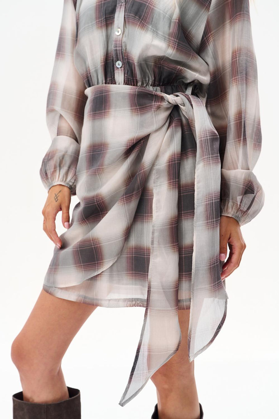 The Cinnamon Mornings mini dress