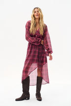 Tender Tie Wrap Dress